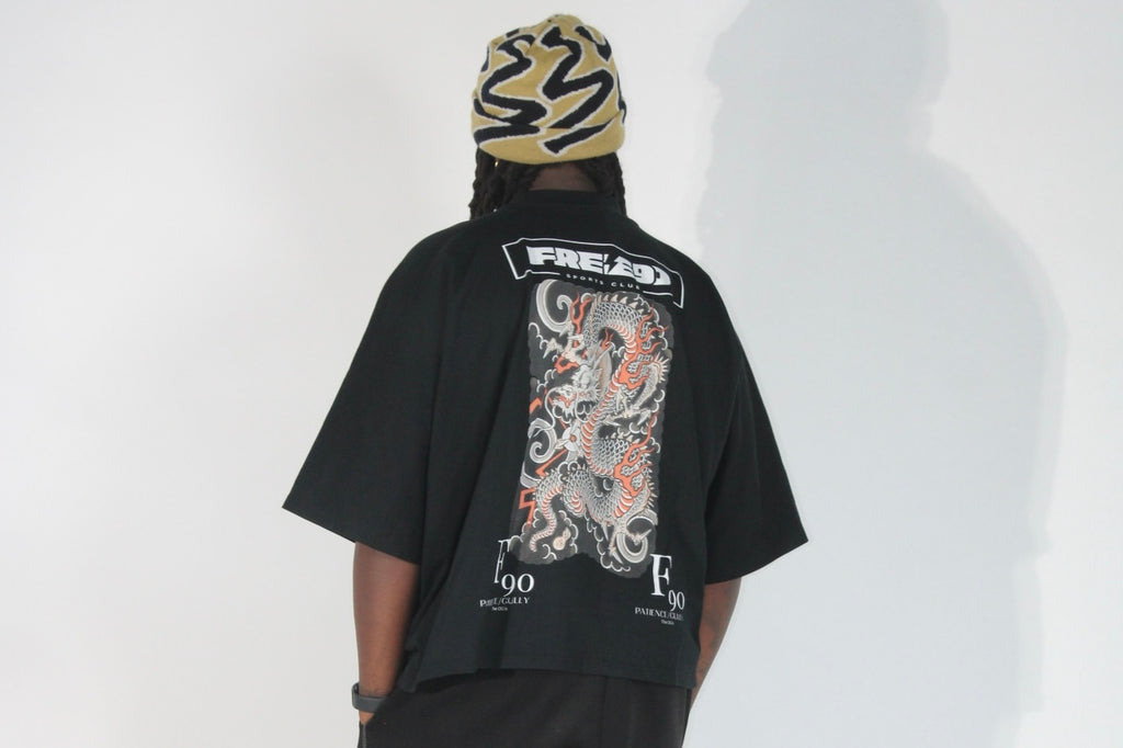 “A Dragon’s Love” Oversized Boxy Grunge Tee