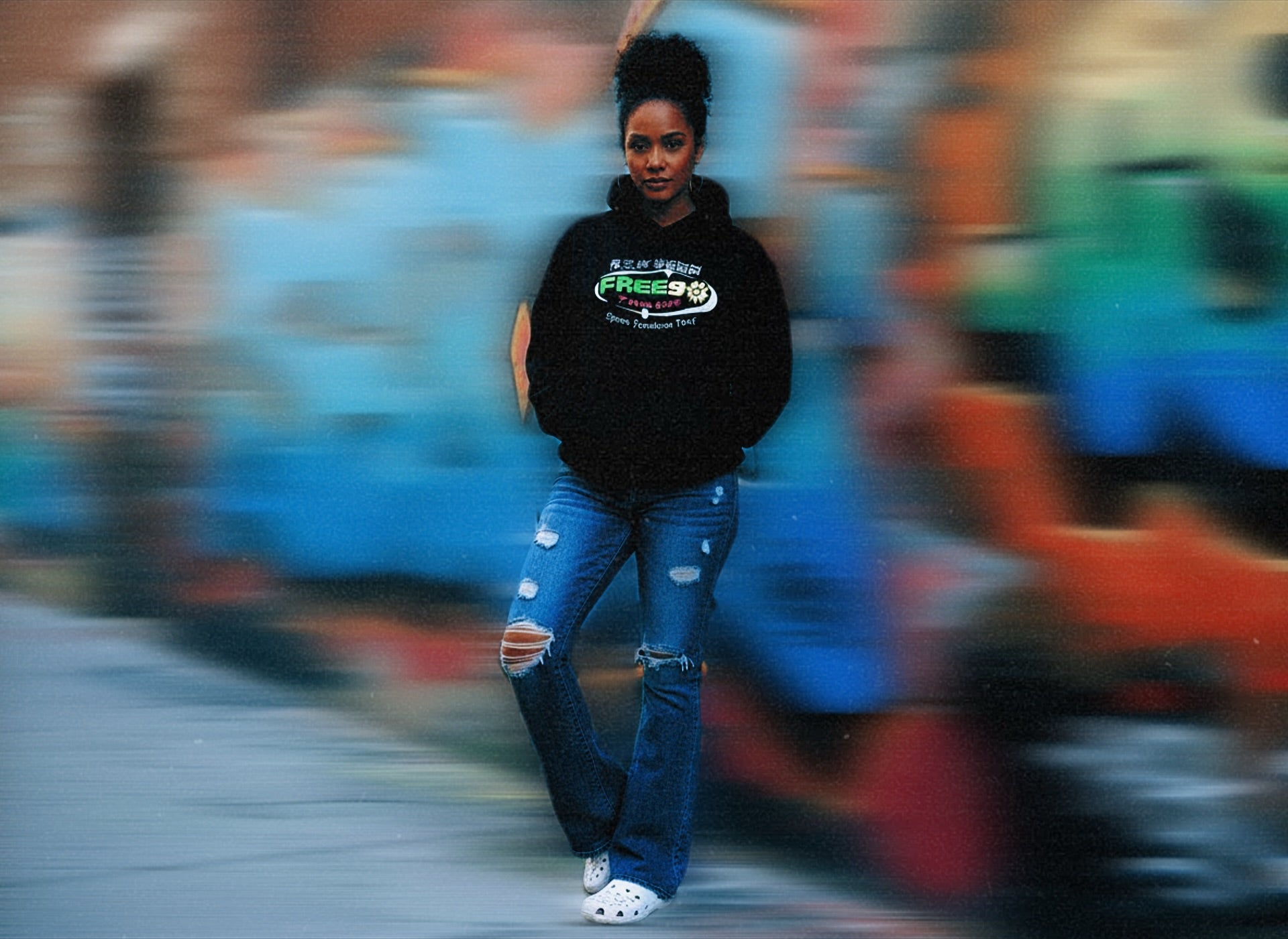 “Space Sessions” Tour Double Sided V.I.P. Hoodie