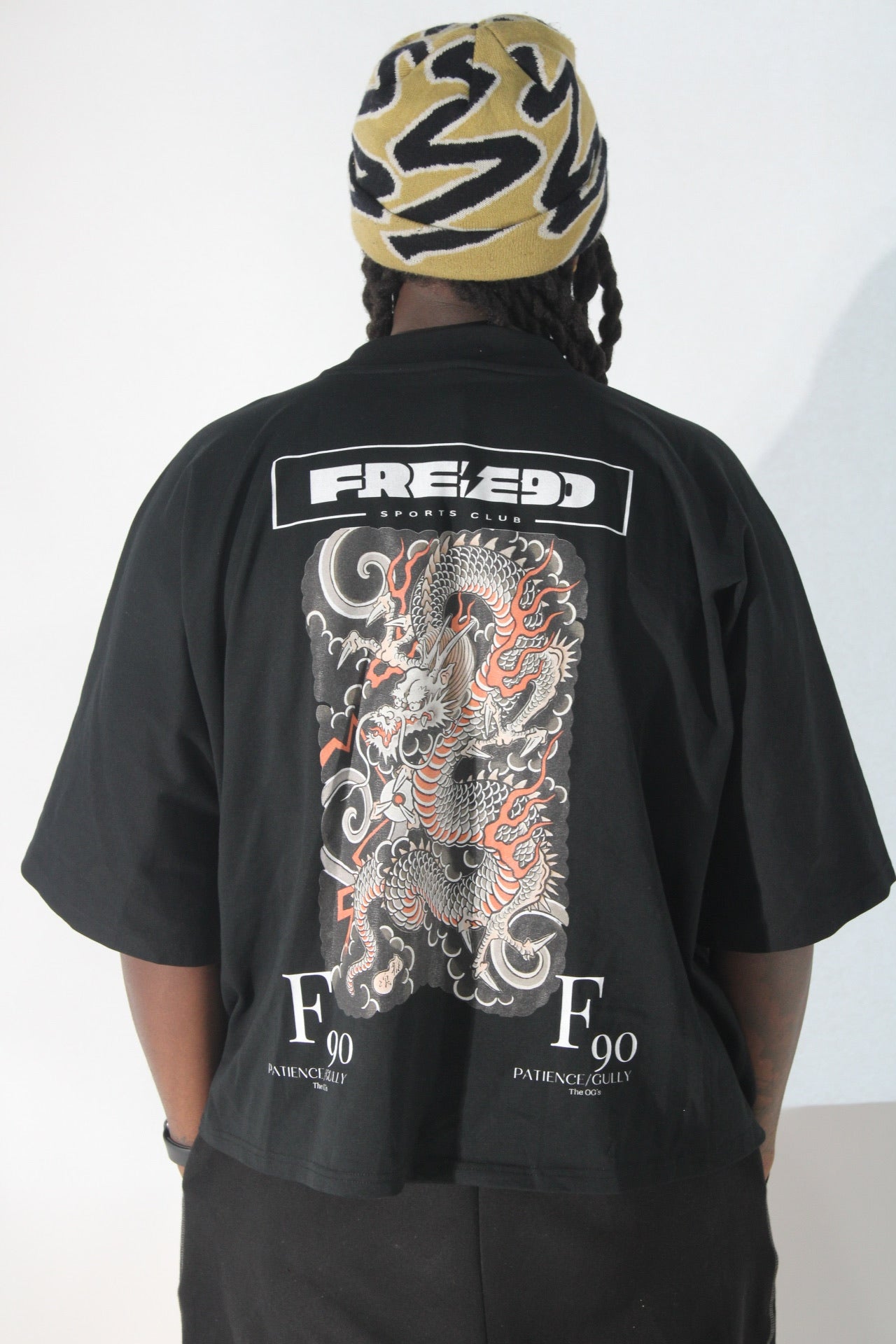 “A Dragon’s Love” Oversized Boxy Grunge Tee