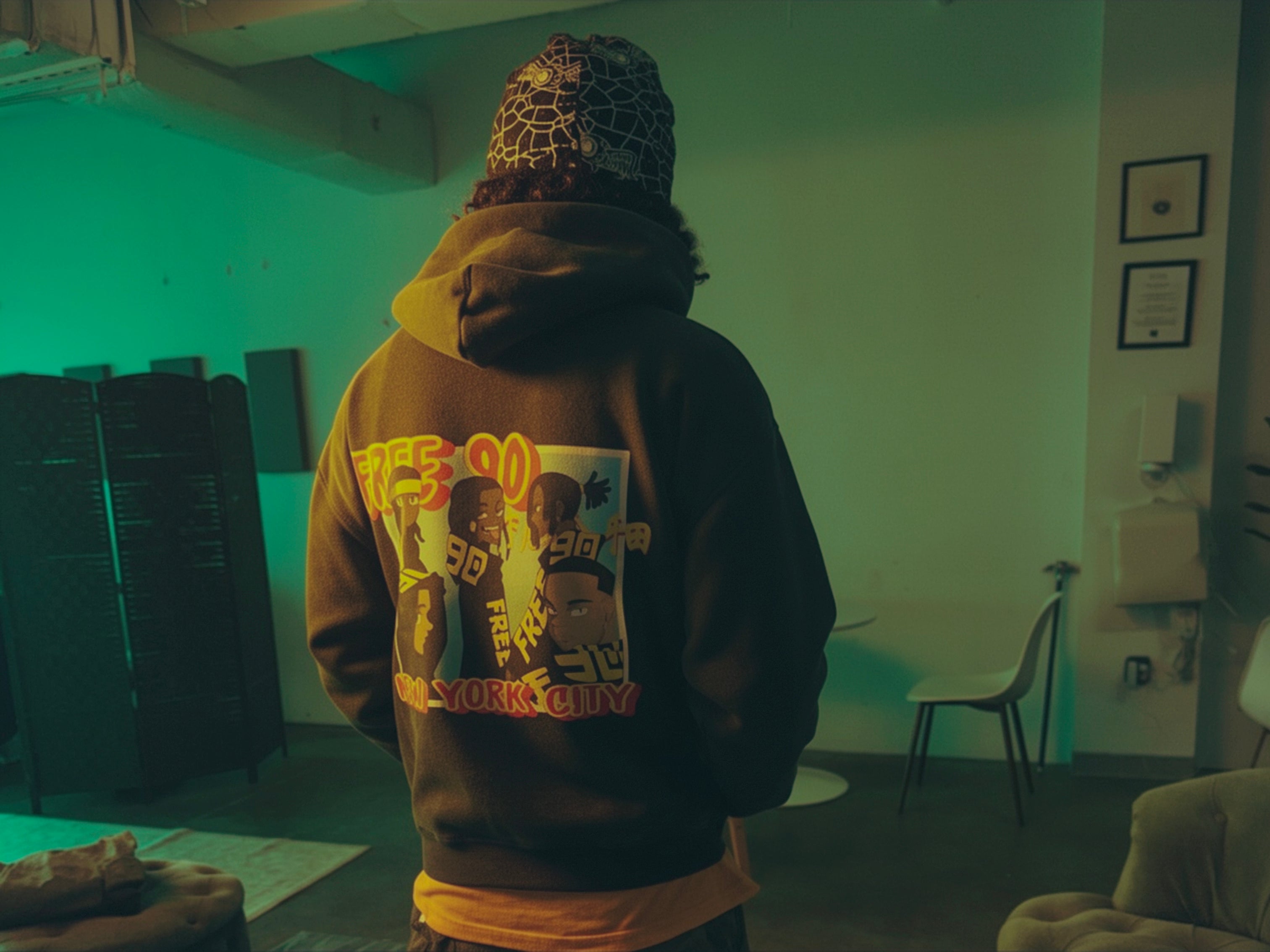 “Toman Gang” Double Zip Hoodie